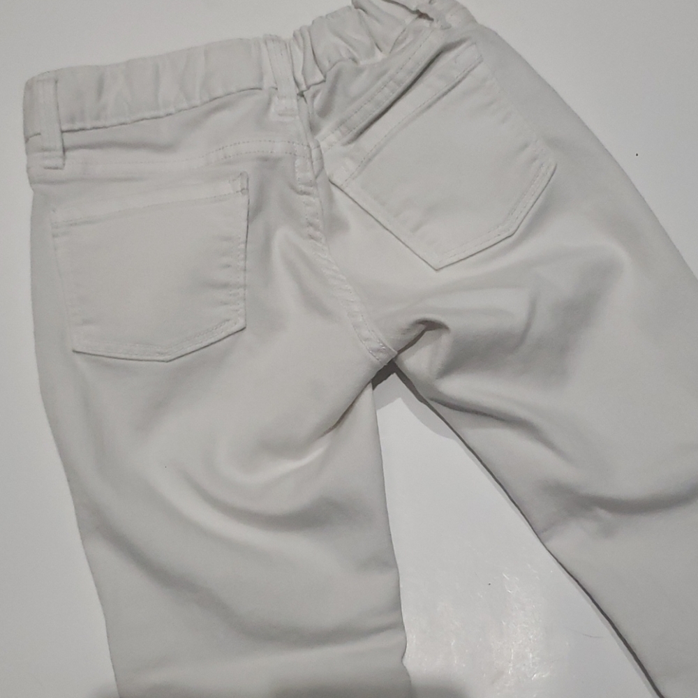 Old Navy Girls White Skinny Jeans-8 Regular - Picture 5 of 9